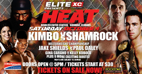 Elite X C: Heat - rezultati; Kimbo poražen v 14 s Elite X C: Heat - rezultati; Kimbo poražen v 14 s