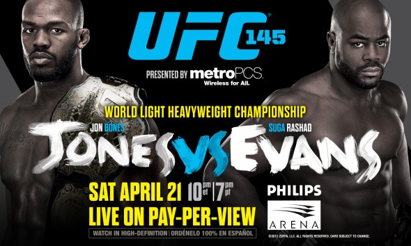 UFC 145: Jones vs Evans UFC 145: Jones vs Evans